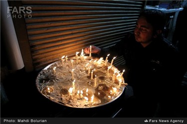 آیین سنتی شام غریبان در مشهد مقدس