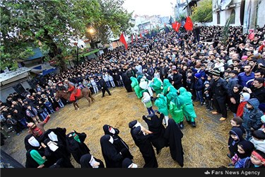 آئین تعزیه خوانی عاشورای حسینی در ساری