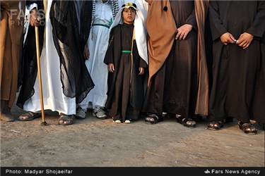 آیین عزاداری روز 12محرم و شهادت امام سجاد (ع) در حمیدیه خوزستان