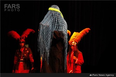 اجرای تعزیه خورشید بر نیزه ها شهادت علی اکبر(ع) در بجنورد