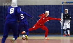 عفاف بیرجند برسکوی قهرمانی فوتسال بانوان "جام فجر"