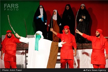 اجرای تعزیه رندان تشنه لب در استان فارس