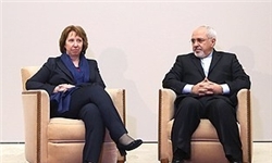 دیدار اشتون و ظریف در روز چهارم مذاکرات آغاز شد