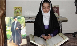 دختر بچه‌ای که دغدغه حجاب دارد / قرآن بهترین کتابی است که خوانده‌ام