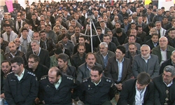 تجمع 3 هزار نفری بسیجیان اسدآباد در سالن شهدای این شهر