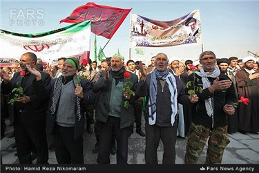 گردهمایی بسیجیان در اصفهان