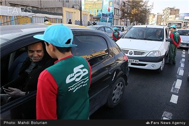 طرح انضباط ترافیکی توسط دانش آموزان مقطع ابتدایی در مشهد مقدس