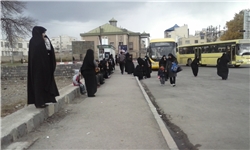 رنج شهروندان زنجانی در ایستگاه‌های اتوبوس‌ شهری