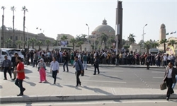 مقاومت دانشجویان معترض مقابل حملات نیروهای امنیتی مصر