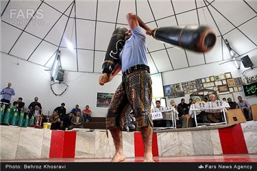 مسابقات قهرمانی ورزش باستانی انتخابی کشور در آمل