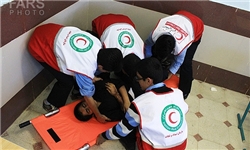 حضور 140 عضو هلال جمعیت هلال‌احمر بوشهر در مانور نجات در زلزله