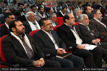 حضور سید محمد حسینی در همایش بسیج و رسانه