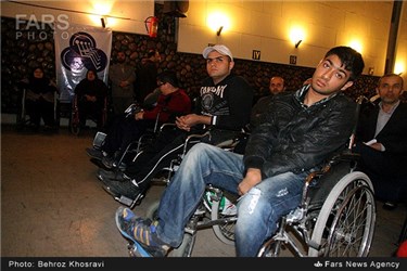 همایش تجلیل از معلولین در ساری