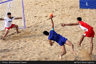 مسابقات هندبال ساحلی قهرمانی کشور در بوشهر