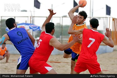 مسابقات هندبال ساحلی قهرمانی کشور در بوشهر