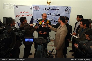 سردار حسین دهقان وزیر دفاع و پشتیبانی نیروهای مسلح  در جمع خبرنگاران