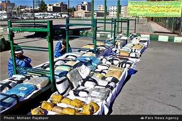 کشف 1135 کیلوگرم مواد مخدر در کرمان