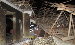 آسیب 5 خانه بر اثر انفجاز گاز/ یک خانه تخریب شد