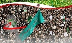 9 دی نمایشگاهی از غیرت ملی ایرانیان در دفاع از نظام اسلامی بود