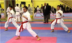 کاراته کاهای قمی در مسابقات قهرمانی کشور روی تاتامی می‌روند