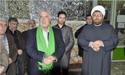برگزاری مراسم غبارروبی امامزاده‌ها با حضور مسئولان استان البرز