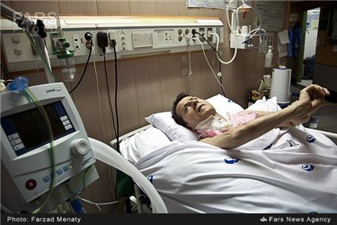 سالروز تولد احمد عزیزی در بیمارستان امام رضا (ع) کرمانشاه