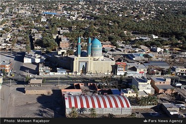 تصاویر هوایی شهر بم ده سال پس از زلزله