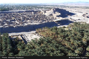 تصاویر هوایی شهر بم ده سال پس از زلزله