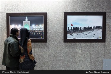 نمایشگاه عکس مهدی بلوریان در ایستگاه متروی تجریش تهران