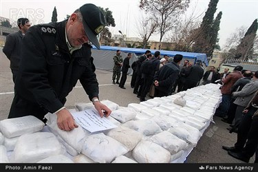 کشف 2.5 تن مواد مخدر در شیراز