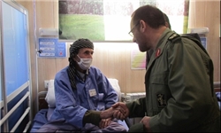 سپاه به بیماران سرطانی کردستان کمک می‌کند