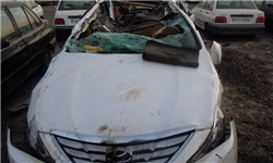 خواب آلودگی راننده هیوندا در استان مرکزی حادثه آفرید