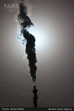 آلودگی هوا عسلویه توسط مشعل های منطقه