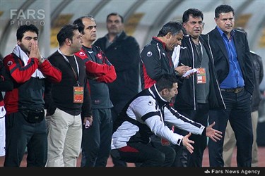 علی دایی،سرمربی تیم فوتبال پرسپولیس