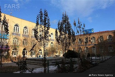 مسجد جامع تبریز و صحن مدرسه طالبیه