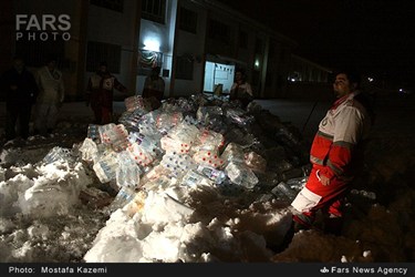 امداد رسانی در شهرهای نور و نوشهر