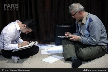 همایش خوشنویسی فجر با نوای نی در تبریز 