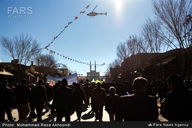 راهپیمایی یوم الله 22 بهمن در یزد
