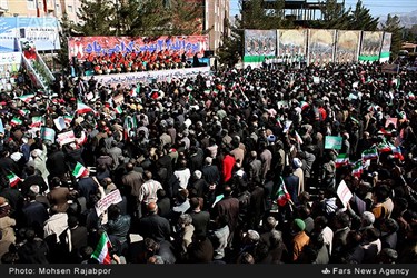 راهپیمایی یوم الله 22 بهمن در کرمان
