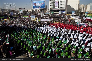 راهپیمایی یوم الله 22 بهمن در کرمانشاه
