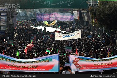 راهپیمایی یوم الله ۲۲ بهمن در ورامین