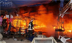 جزئیات حادثه آتش‌سوزی در شهرک صنعتی کیاسر