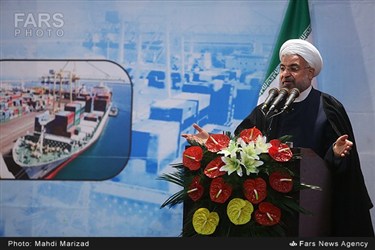 دیدار فعالان صنعت فولاد و توسعه دریا محور با حجت الاسلام حسن روحانی رئیس جمهور