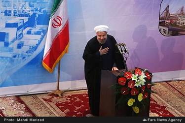 دیدار فعالان صنعت فولاد و توسعه دریا محور با حجت الاسلام حسن روحانی رئیس جمهور
