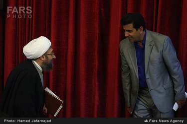دیدار نخبگان استان کرمانشاه با آیت الله صادق لاریجانی رئیس قوه قضائیه