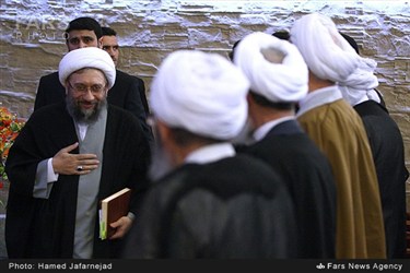 دیدار علما ، روحانیون ، ائمه جمعه و جماعات استان کرمانشاه با آیت الله صادق لاریجانی رئیس قوه قضائیه