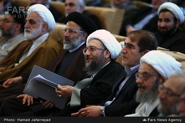 دیدار قضات و کارکنان دستگاه قضایی استان کرمانشاه با رئیس قوه قضائیه