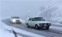 برف همچنان در اردبیل و 4 شهر استان حکمرانی می‌کند
