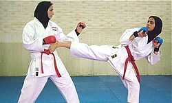 شیرژال قم در سوپر لیگ کاراته بانوان کشور چهارم شد
