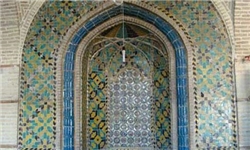 مدرسه و مسجد چهل ستون زنجان با قدمت 100 ساله